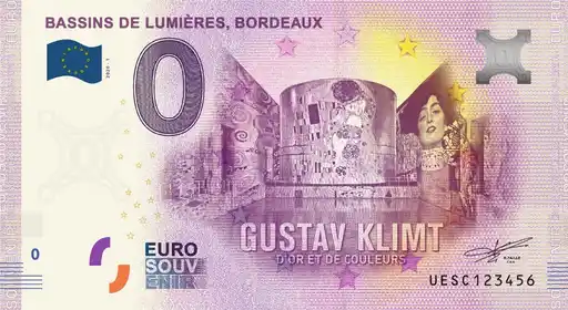 0€ banknote BASSINS DE LUMIÈRES
