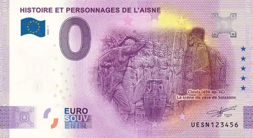 Billet 0€ HISTOIRE ET PERSONNAGES DE L'AISNE