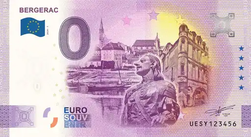 Banconota da 0€ BERGERAC