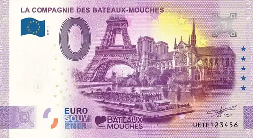 Billet 0€ LA COMPAGNIE DES BATEAUX-MOUCHES
