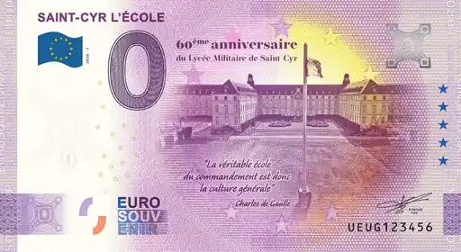 Billet 0€ SAINT-CYR-L'ÉCOLE 60 ÈME ANNIVERSAIRE DU LYCÉE MILITAIRE DE SAINT-CYR