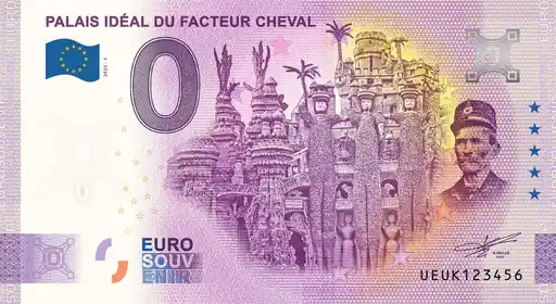 0€ banknote PALAIS IDÉAL DU FACTEUR CHEVAL