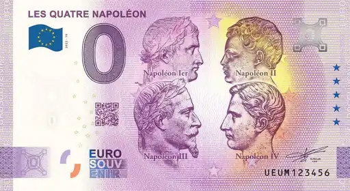 Billet 0€ LES QUATRE NAPOLEON