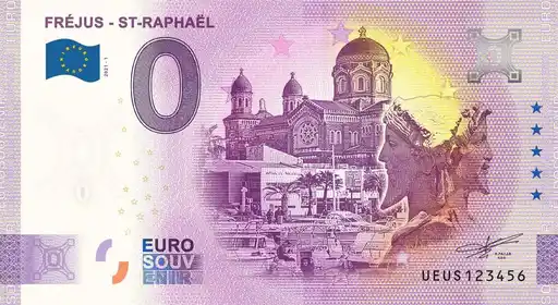 Billete de 0€ FREJUS - ST-RAPHAËL