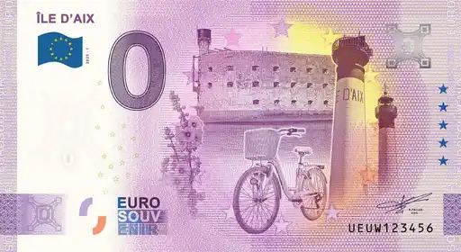 Banconota da 0€ ÎLE D'AIX