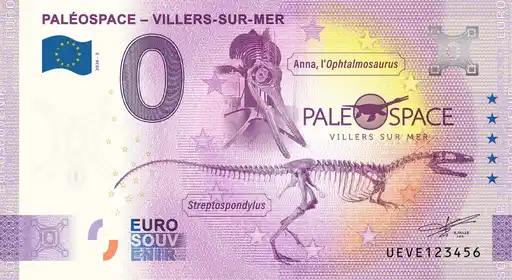 Billet 0€ PALÉOSPACE- Villers-sur-Mer
