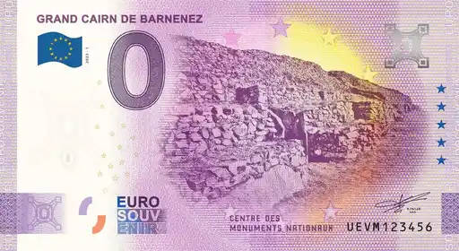 0€-Schein GRAND CAIRN DE BARNENEZ