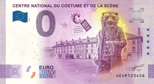 Billet 0€ CENTRE NATIONAL DU COSTUME ET DE LA SCÈNE