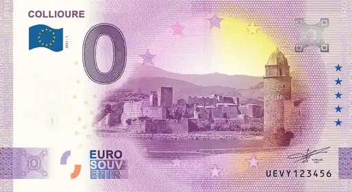 0€-Schein COLLIOURE