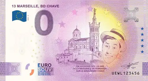 0€-Schein 13 - MARSEILLE