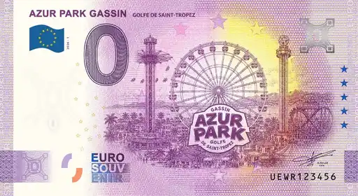 0€-Schein AZUR PARK GASSIN - GOLFE DE SAINT-TROPEZ