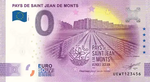 Billet 0€ PAYS DE SAINT JEAN DE MONTS