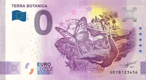 Billete de 0€ TERRA BOTANICA