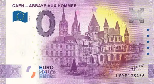 0€-Schein ABBAYE AUX HOMMES