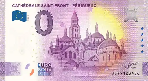 0€-Schein CATHÉDRALE SAINT-FRONT - PÉRIGUEUX