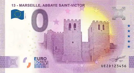 0€-Schein 13 - MARSEILLE