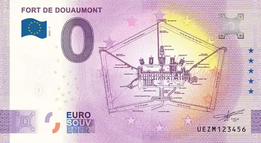 0€-Schein FORT DE DOUAUMONT