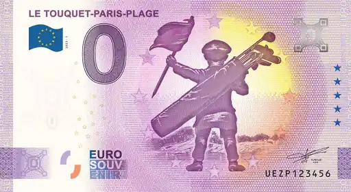 0€-Schein LE TOUQUET-PARIS-PLAGE