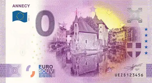 Billete de 0€ ANNECY