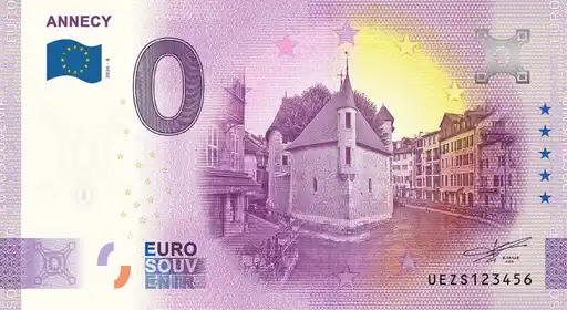 0€-Schein ANNECY