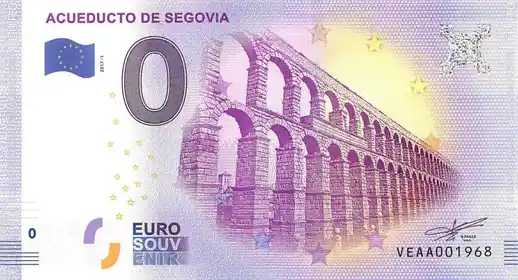 0€-Schein ACUEDUCTO DE SEGOVIA