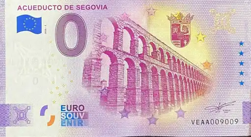 0€-Schein ACUEDUCTO DE SEGOVIA