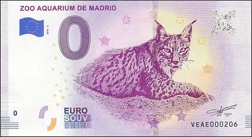 Billet 0€ ZOO AQUARIUM DE MADRID
