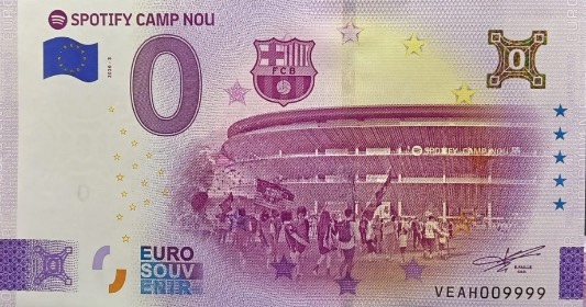 Billet 0€ SPOTIFY CAMP NOU