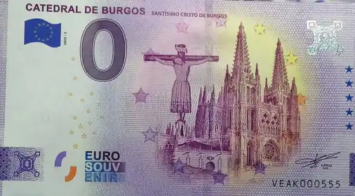 Banconota da 0€ CATEDRAL DE BURGOS
