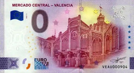 Billet 0€ MERCADO CENTRAL - VALENCIA
