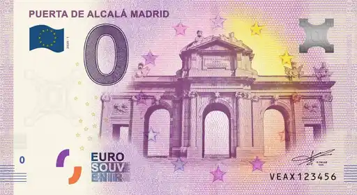 Billet 0€ PUERTA DE ALCALÁ MADRID