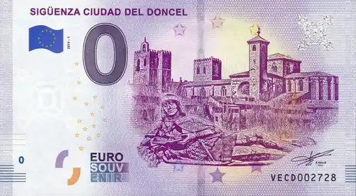 0€ banknote SIGUENZA CIUDAD DEL DONCEL