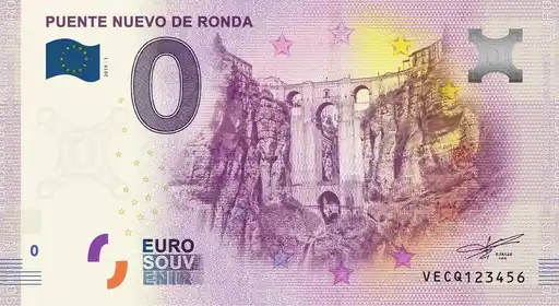 0€-Schein PUENTE NUEVO DE RONDA