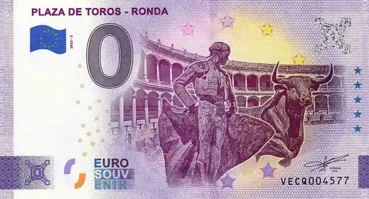 0€-Schein PLAZA DE TOROS - RONDA