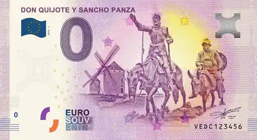 Billet 0€ DON QUIJOTE Y SANCHO PANZA