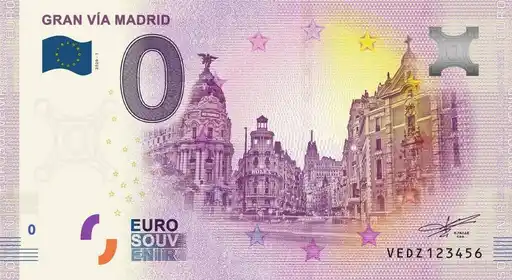 0€-Schein GRAN VÍA MADRID