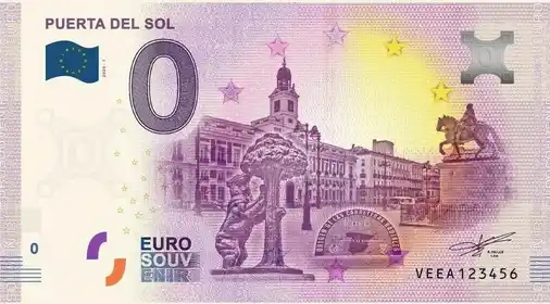 0€-Schein PUERTA DEL SOL