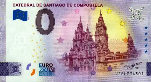 Billet 0€ CATEDRAL DE SANTIAGO DE COMPOSTELA