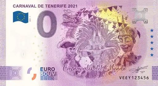 0€-Schein CARNAVAL DE TENERIFE 2021