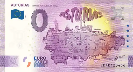 Billet 0€ ASTURIASLO MIRES POR DONDE LO MIRES