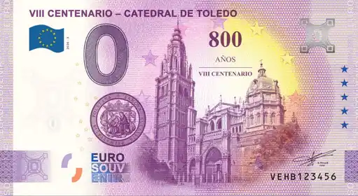 Billet 0€ VIII CENTENARIO - CATEDRAL DE TOLEDO TOLEDO