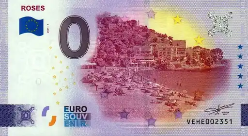 Banconota da 0€ ROSES