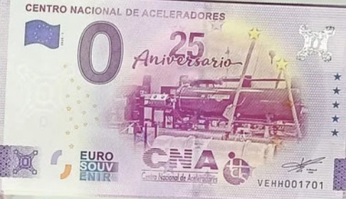 0€-Schein CENTRO NACIONAL DE ACELERADORES