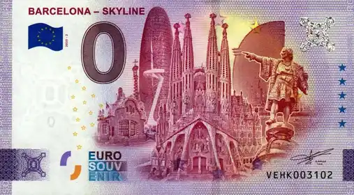 Billet 0€ BARCELONA - SKYLINE