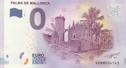 Billete de 0€ PALMA DE MALLORCA