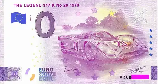 0€-Schein THE LEGEND 917 K No 20 1970
