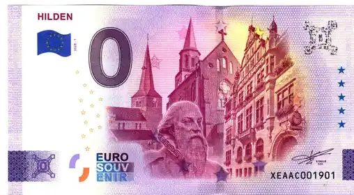 0€ banknote HILDEN