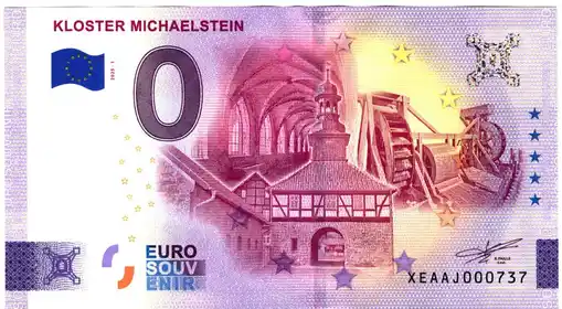 0€-Schein KLOSTER MICHAELSTEIN