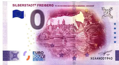0€-Schein SILBERSTADT® FREIBERG
