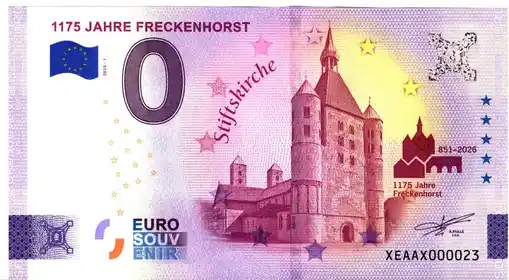 0€-Schein 1175 JAHRE FRECKENHORST